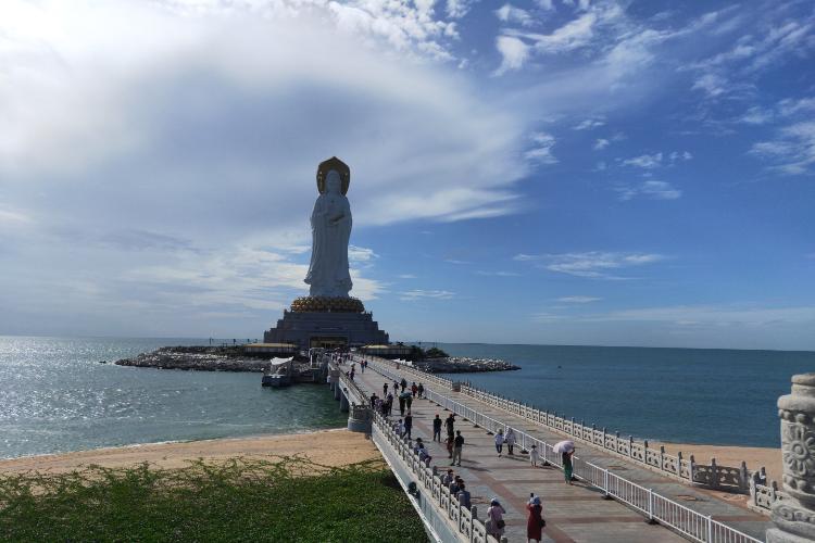 康辉旅游网广州往返海南海花岛、天涯海角、分界洲岛、南山文化苑纯玩双飞五天，网红海花岛
