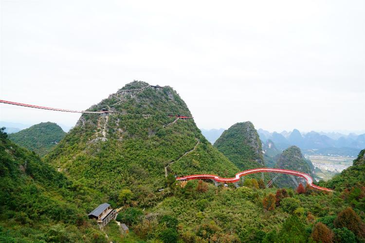 康辉旅游网<经典繁花华美达>广州往返遇龙河油菜花、如意峰、海洋桃花、象鼻山、南溪山动车3天