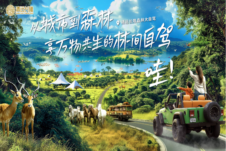康辉旅游网【暑假趣长隆】广州往返.清远长隆+古龙秘境.大瀑布群2天（来清远长隆，遇见非洲）