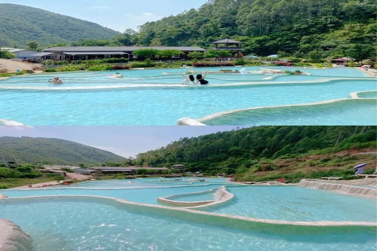 康辉旅游网广州往返广西北海银滩、海丝首港、钦州三娘湾 、布透温泉纯玩动车4天，山水秘境