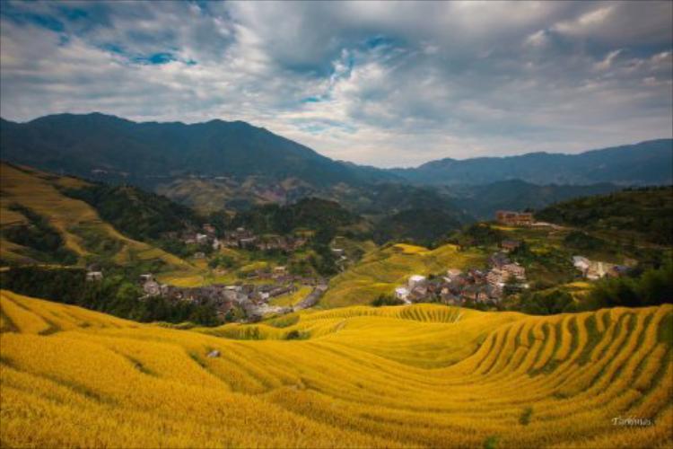 康辉旅游网<经典秋宴悦榕庄>广州往返桂林龙脊梯田、兴坪古镇、遇龙河风光动车3天